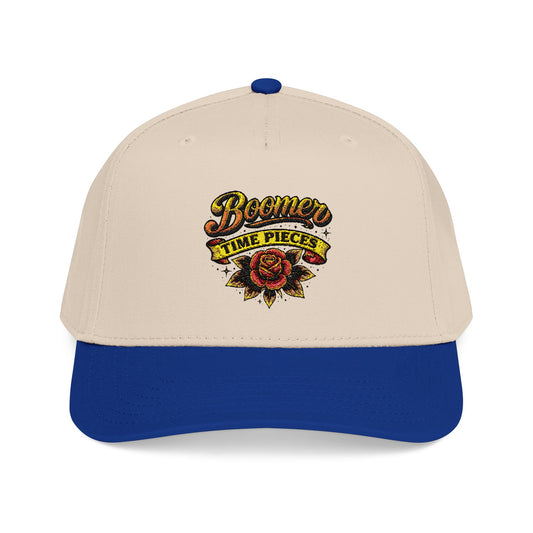 Boomer Time Pieces graphic Embroidered Hat