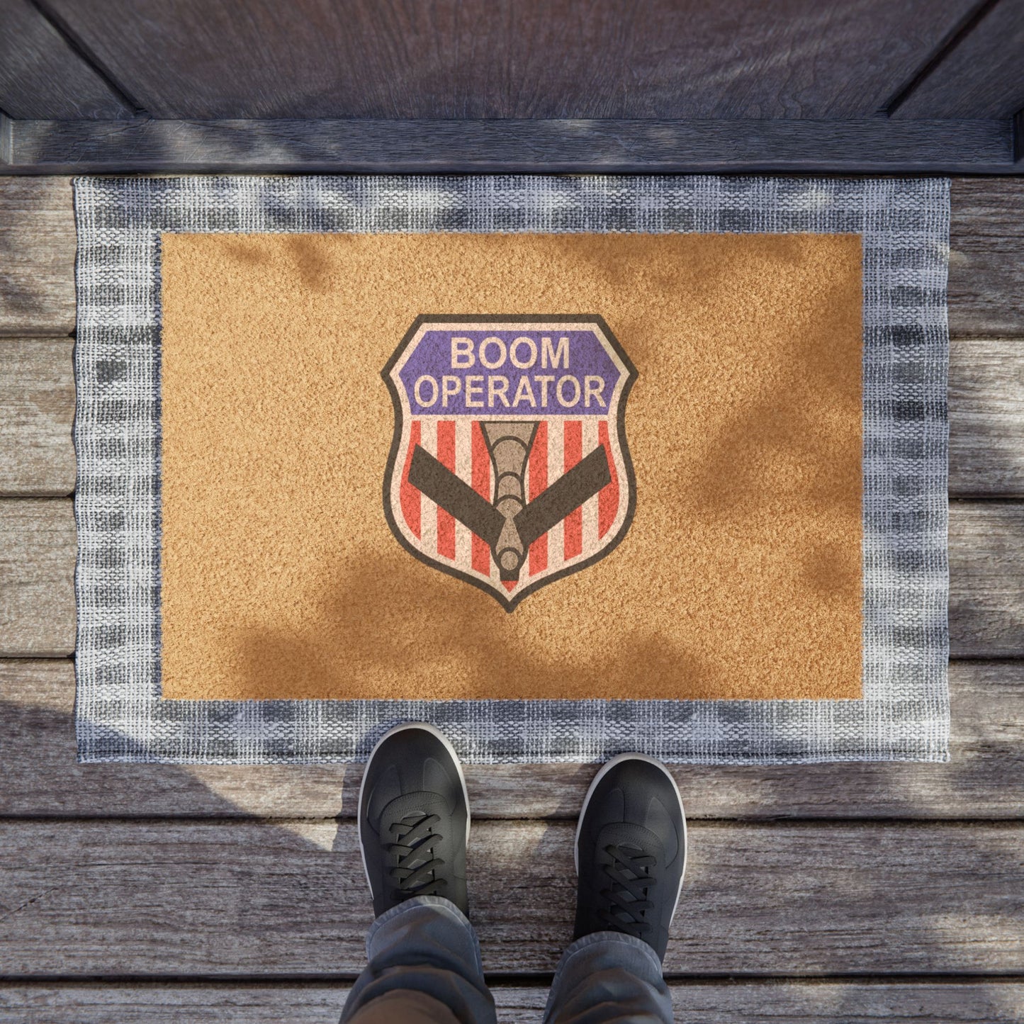 Boom Operator Doormat