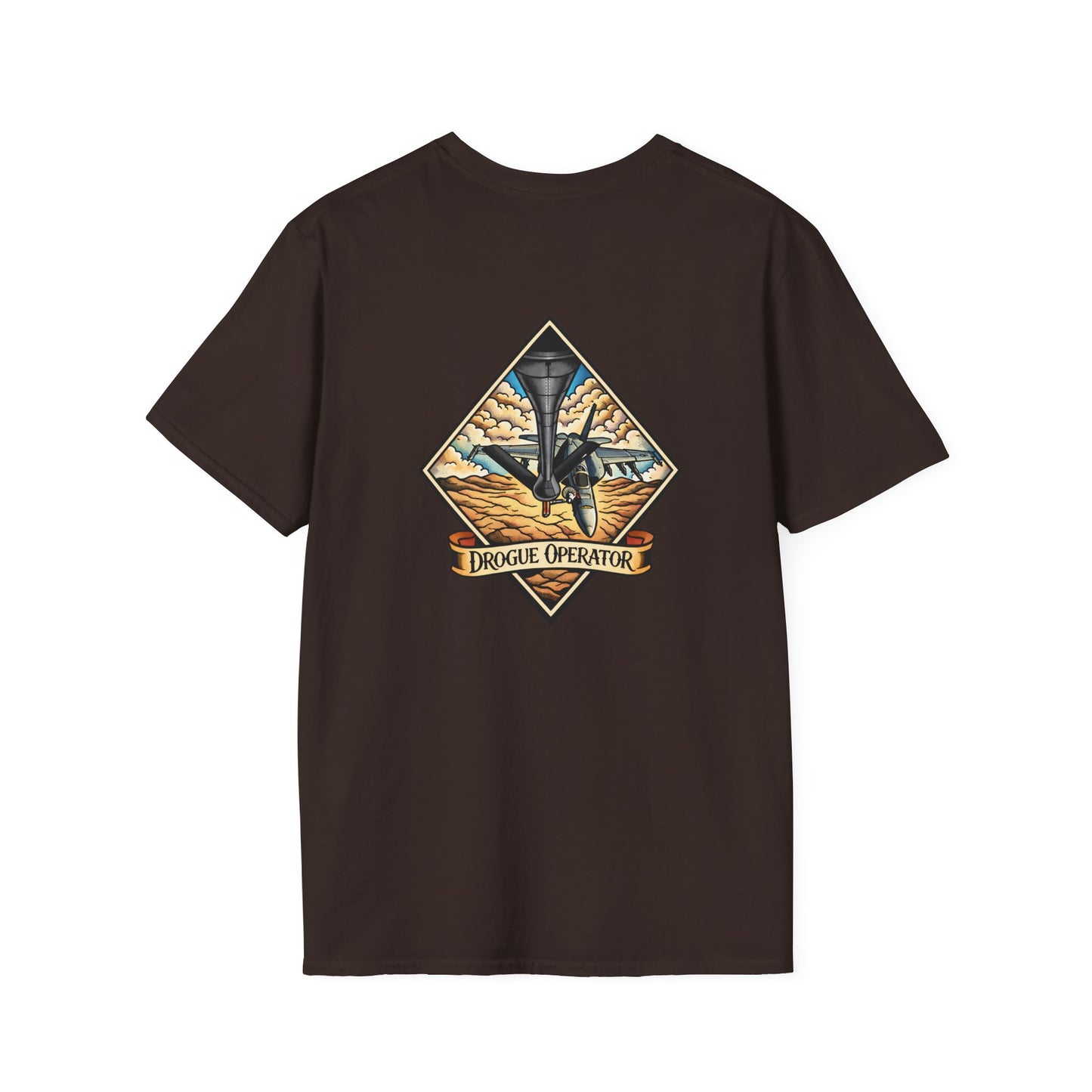 Peaceful Morning Drogue Operator Tee