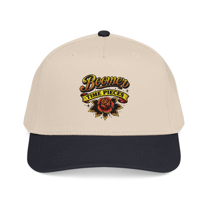 Boomer Time Pieces graphic Embroidered Hat