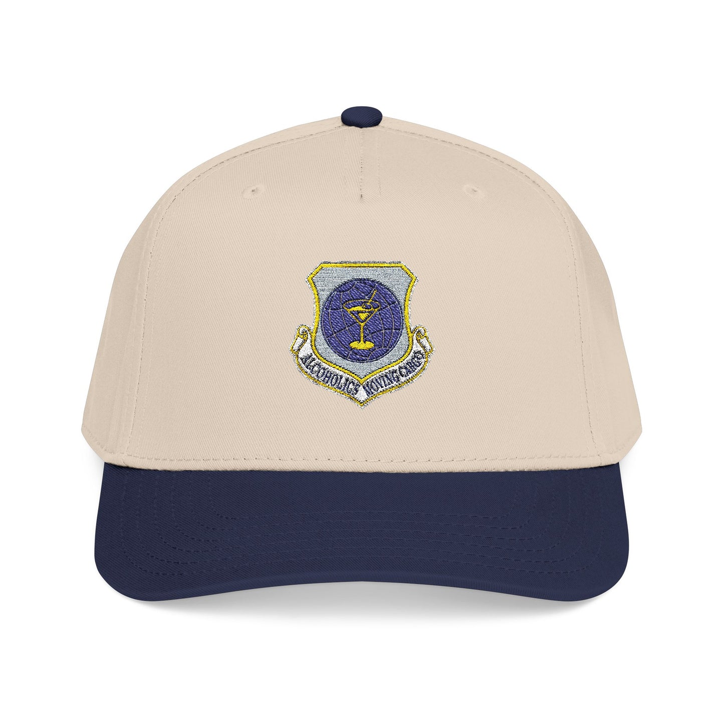 Embroidered Alcoholics Moving Cargo Baseball Cap