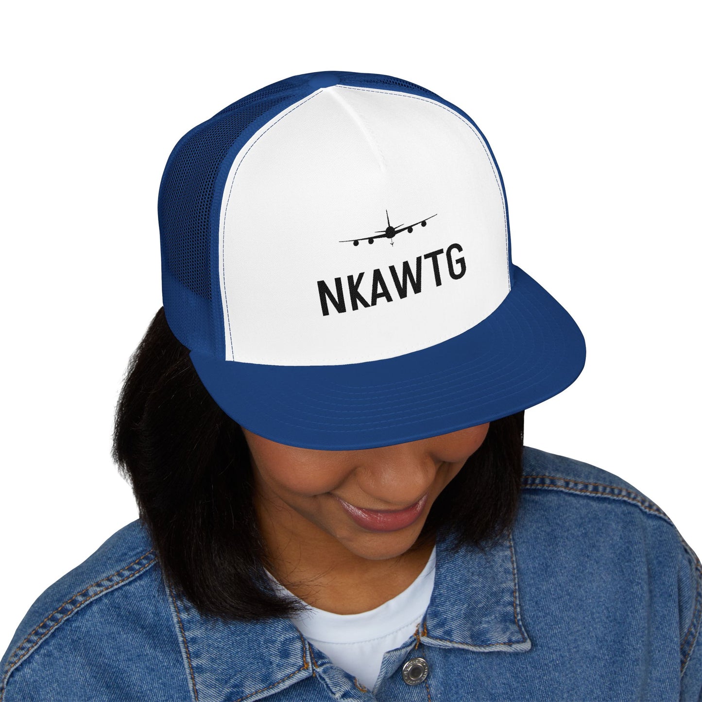 NKAWTG Embroidered Mesh Trucker Hat