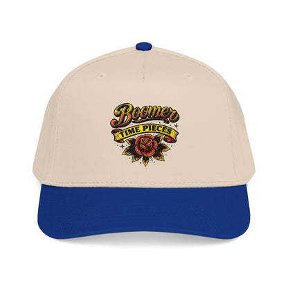 Boomer Time Pieces graphic Embroidered Hat