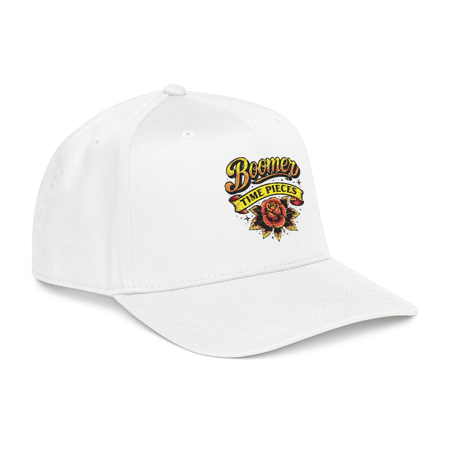Boomer Time Pieces graphic Embroidered Hat