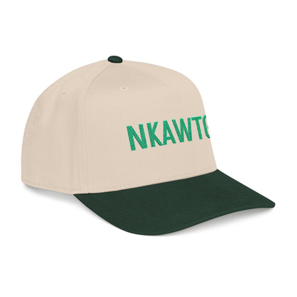Embroidered NKAWTG Baseball Cap - Kelly Green