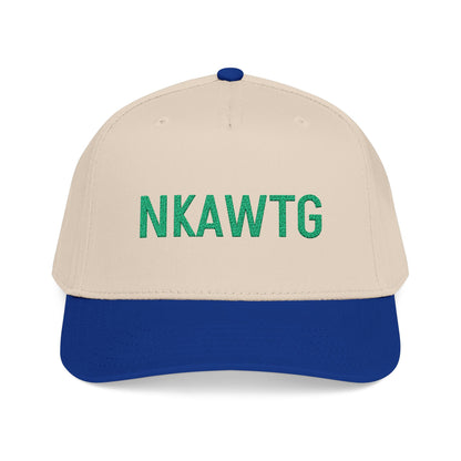 Embroidered NKAWTG Baseball Cap - Kelly Green