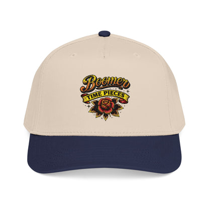 Boomer Time Pieces graphic Embroidered Hat