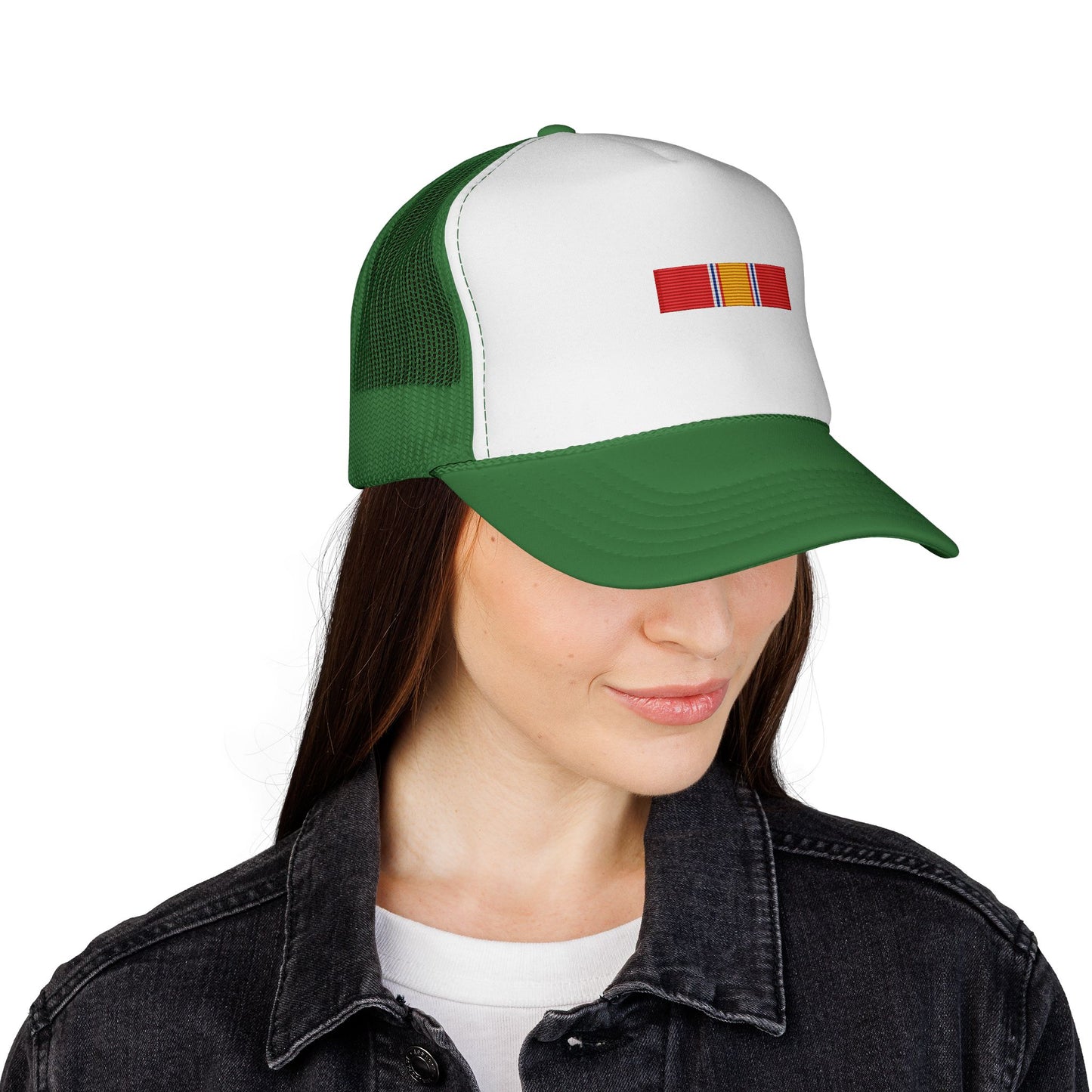 American Hero Embroidered foam Trucker Hat