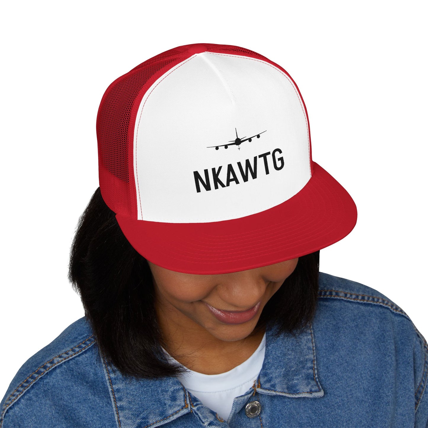 NKAWTG Embroidered Mesh Trucker Hat