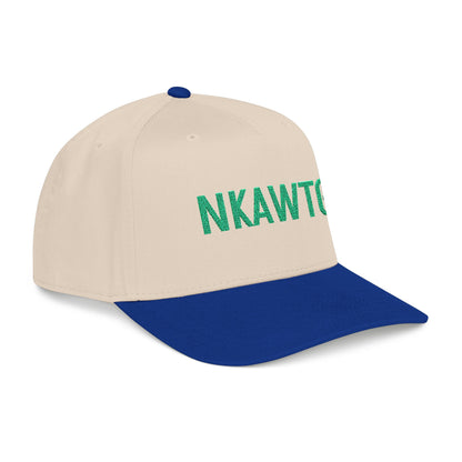 Embroidered NKAWTG Baseball Cap - Kelly Green