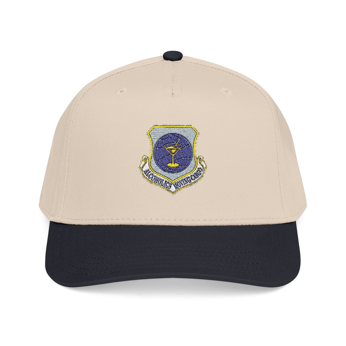 Embroidered Alcoholics Moving Cargo Baseball Cap