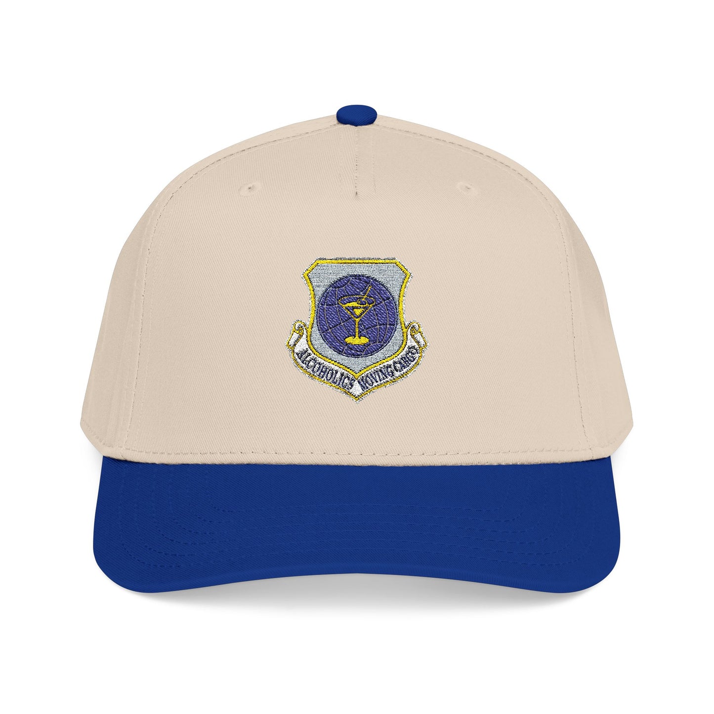 Embroidered Alcoholics Moving Cargo Baseball Cap