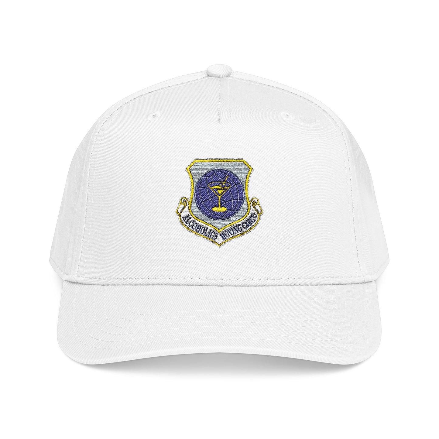 Embroidered Alcoholics Moving Cargo Baseball Cap