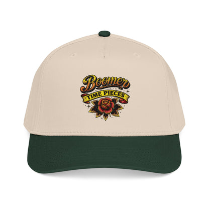 Boomer Time Pieces graphic Embroidered Hat