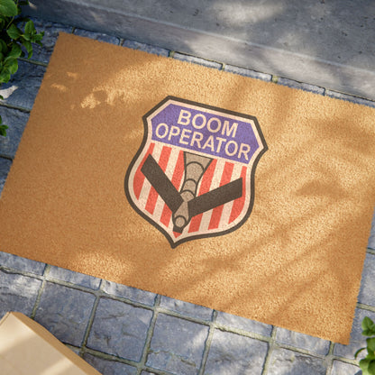 Boom Operator Doormat