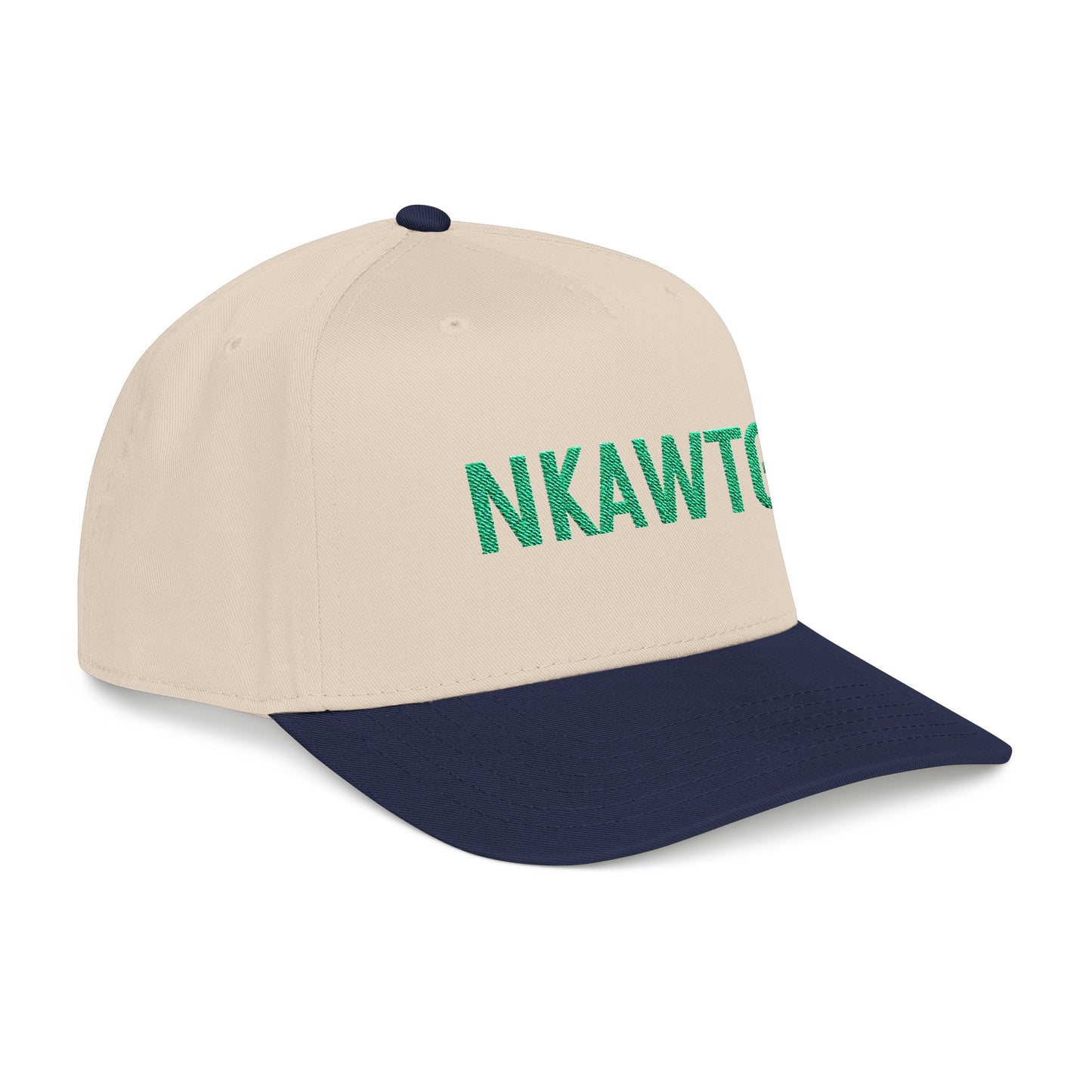 Embroidered NKAWTG Baseball Cap - Kelly Green