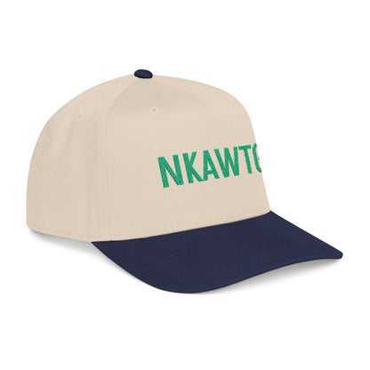 Embroidered NKAWTG Baseball Cap - Kelly Green