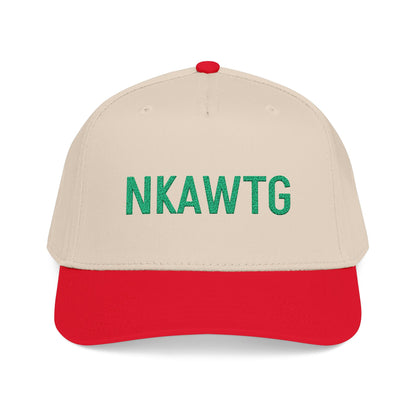 Embroidered NKAWTG Baseball Cap - Kelly Green