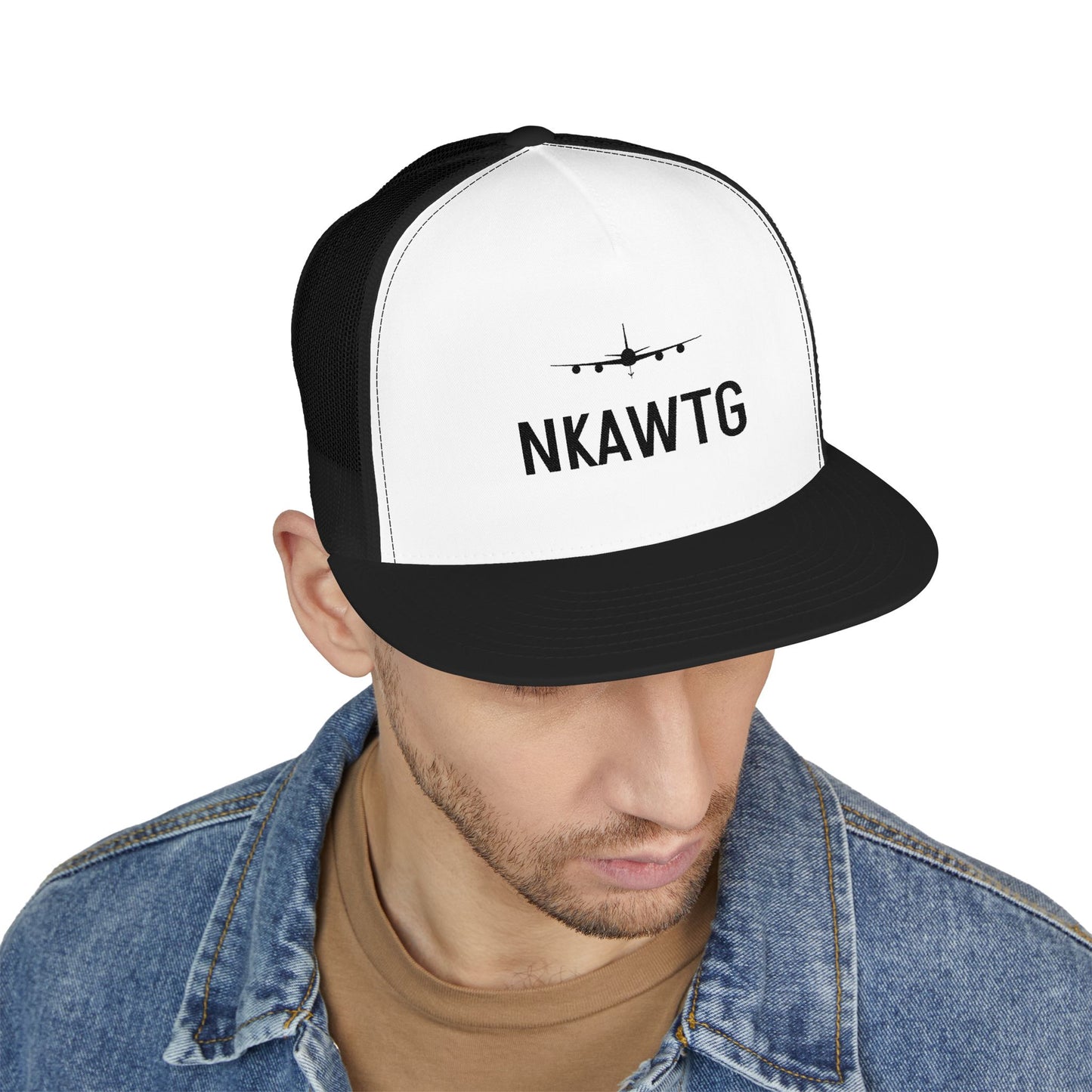 NKAWTG Embroidered Mesh Trucker Hat