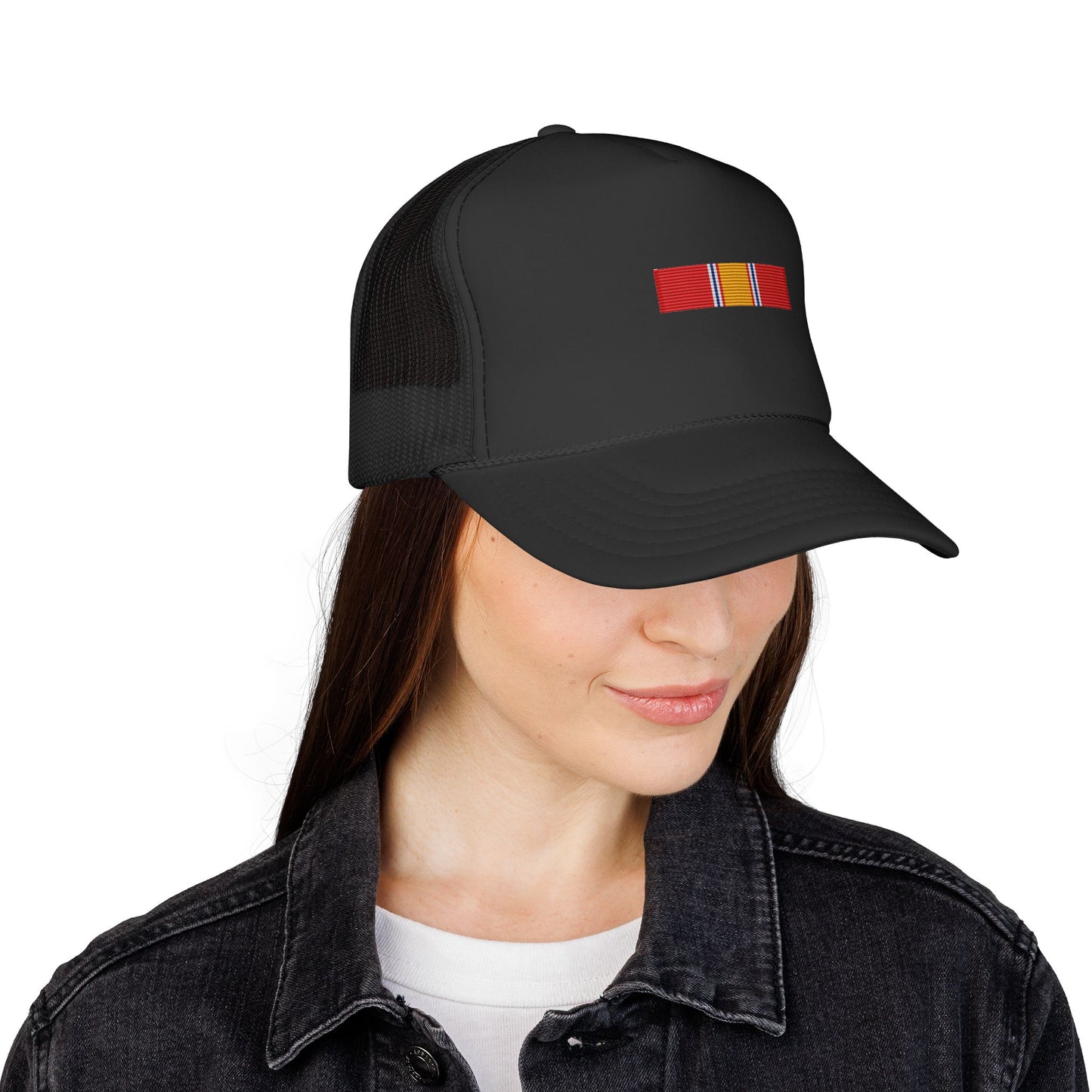 American Hero Embroidered foam Trucker Hat