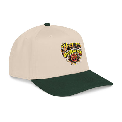 Boomer Time Pieces graphic Embroidered Hat