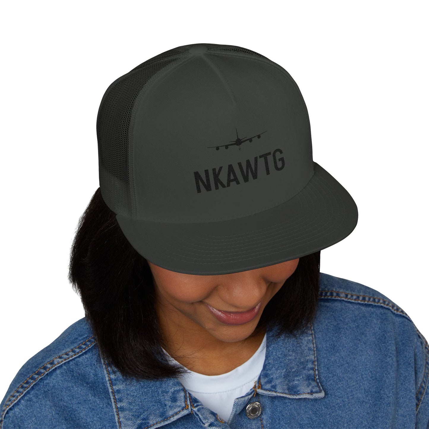 NKAWTG Embroidered Mesh Trucker Hat