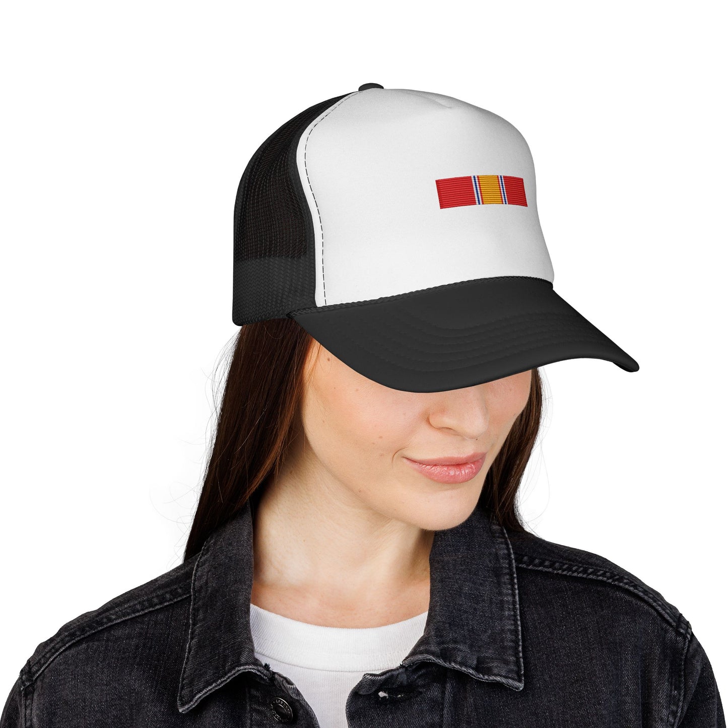 American Hero Embroidered foam Trucker Hat