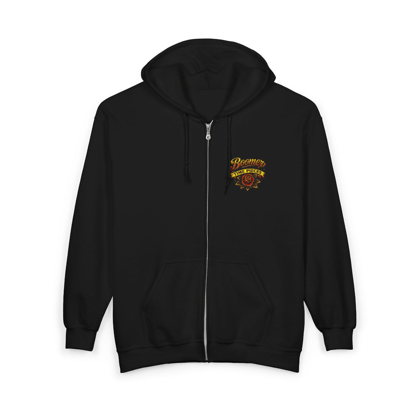 Boomer Time Pieces official Zip Hoodie
