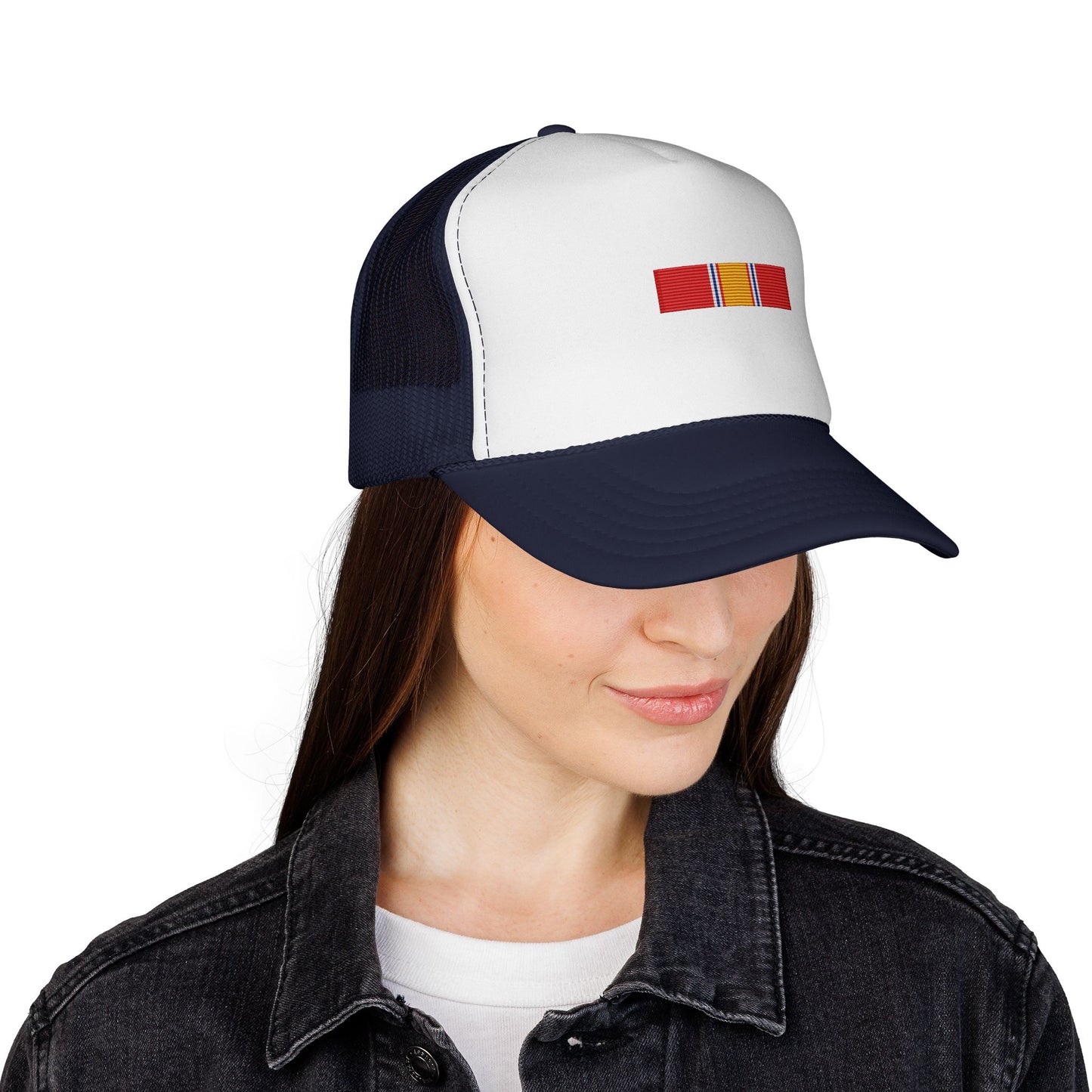 American Hero Embroidered foam Trucker Hat