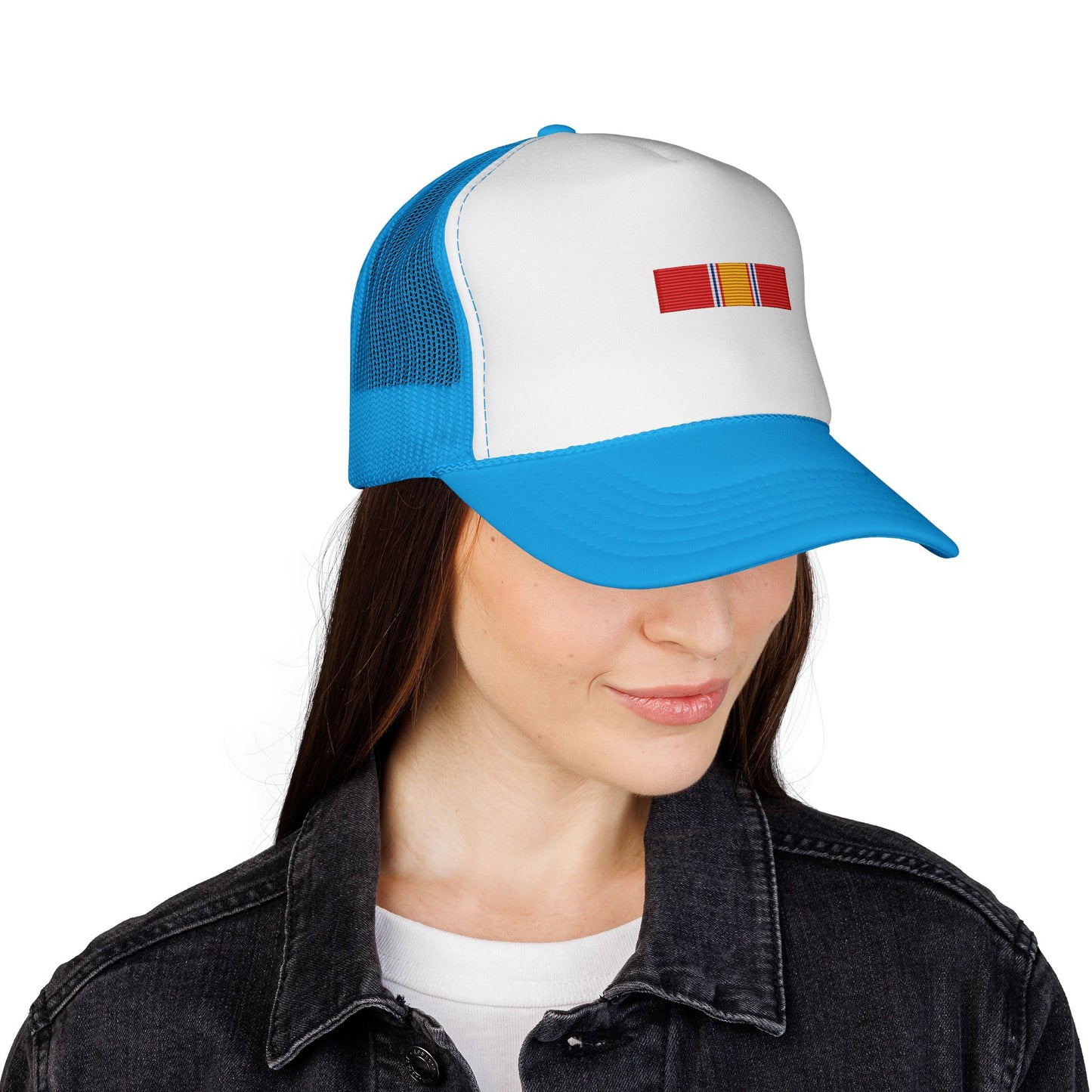 American Hero Embroidered foam Trucker Hat