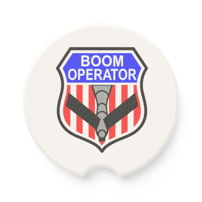 Boom Operator soapstone Car Coaster