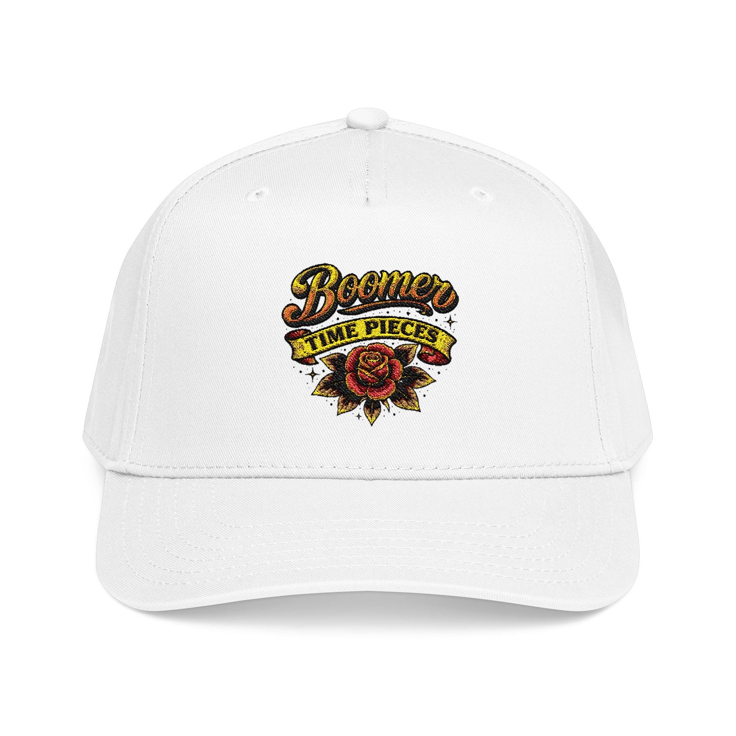 Boomer Time Pieces graphic Embroidered Hat