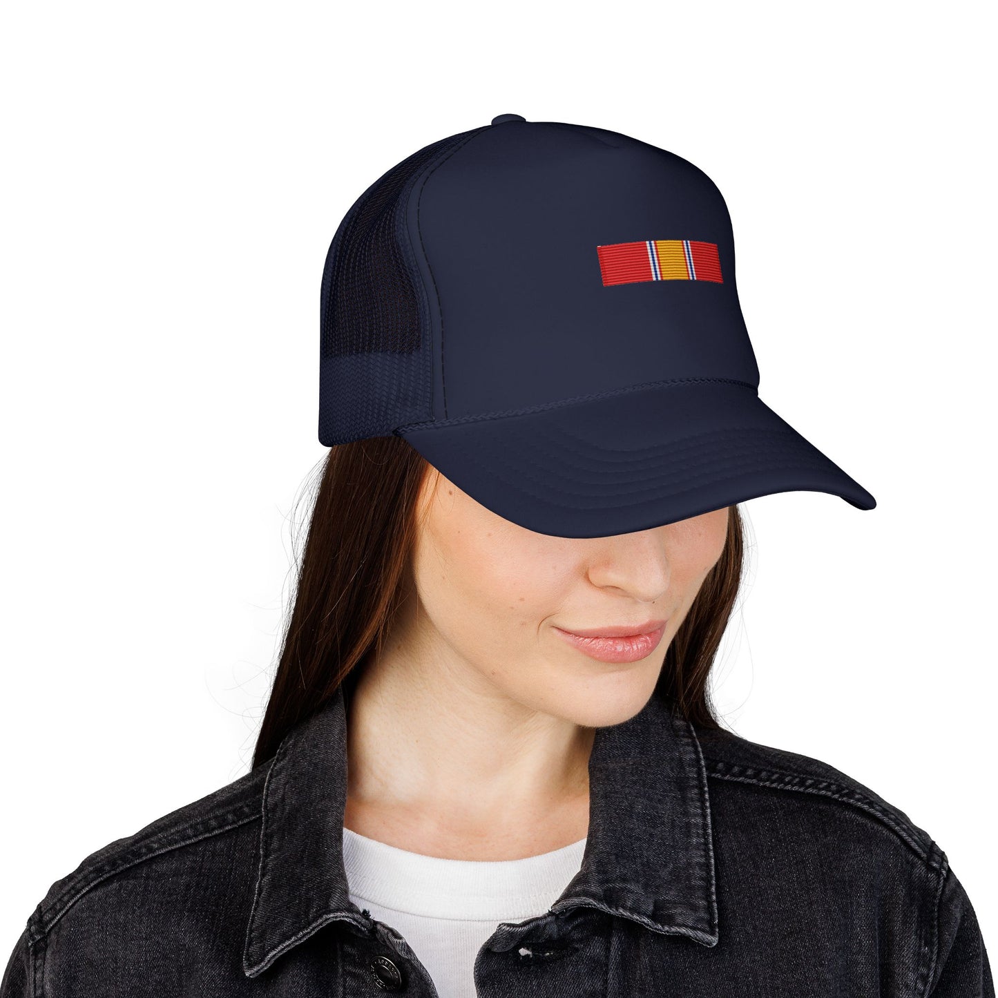 American Hero Embroidered foam Trucker Hat