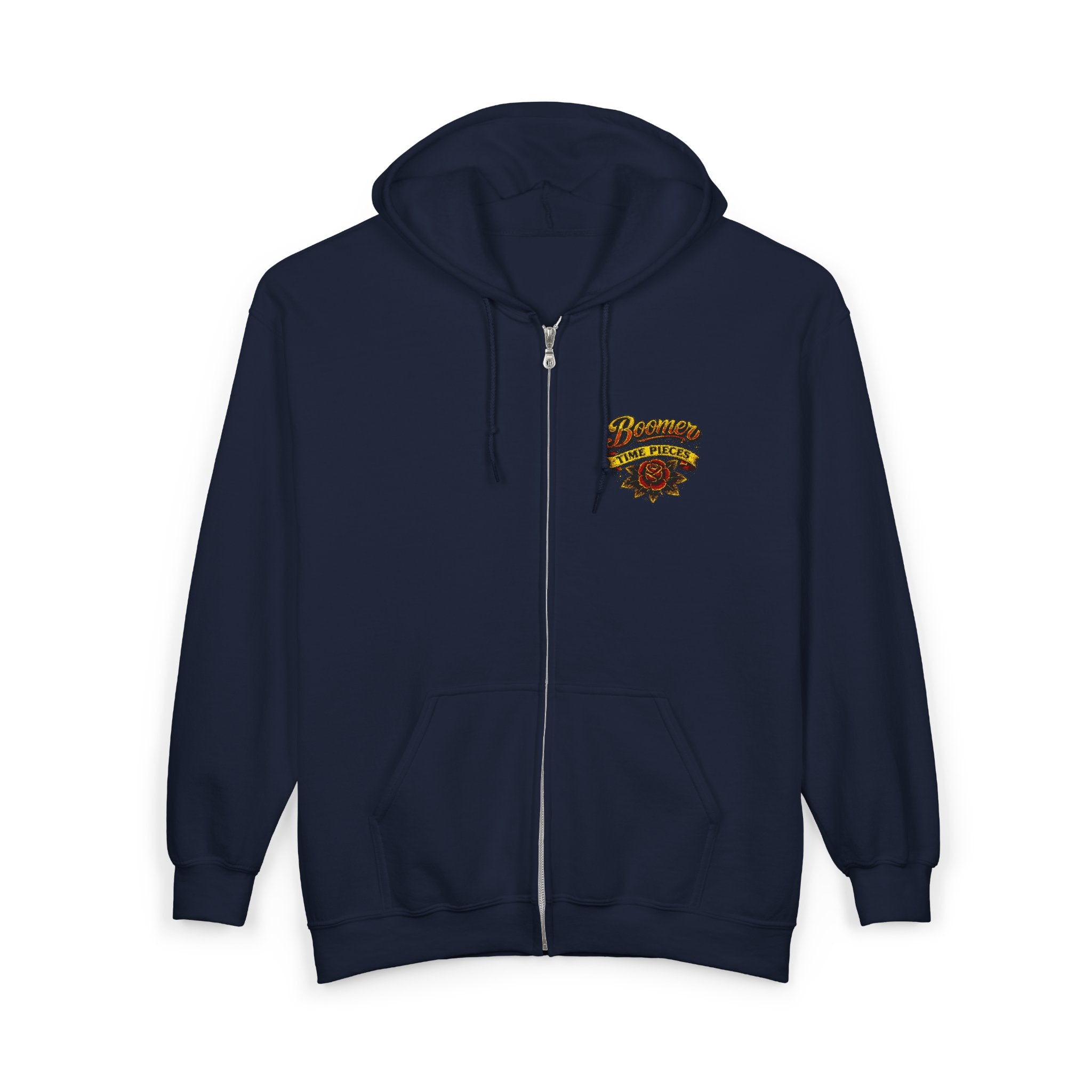 Boomer Time Pieces official Zip Hoodie